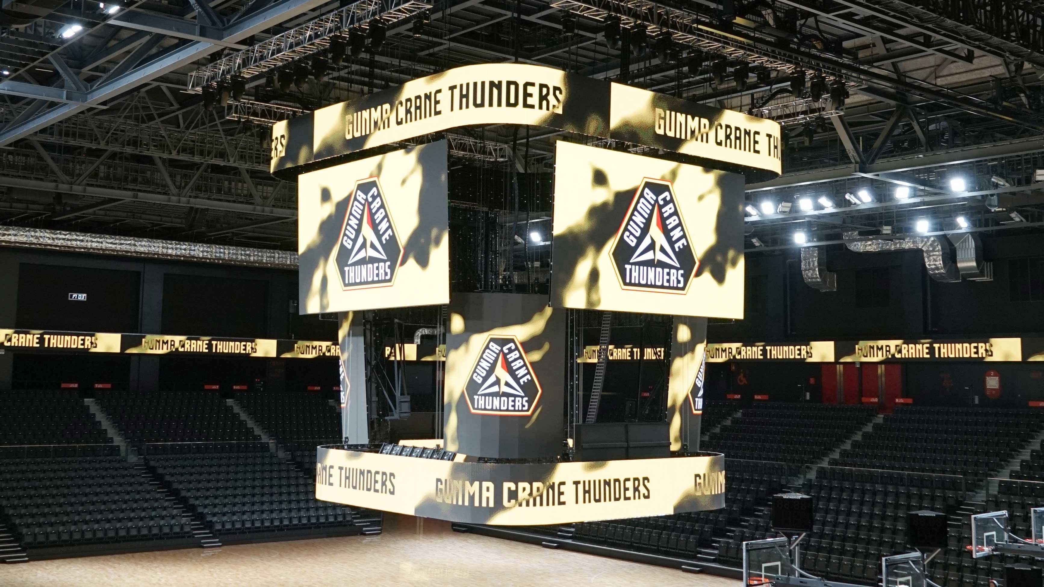 新アリーナ「OPEN HOUSE ARENA OTA」に当社製LEDディスプレイ