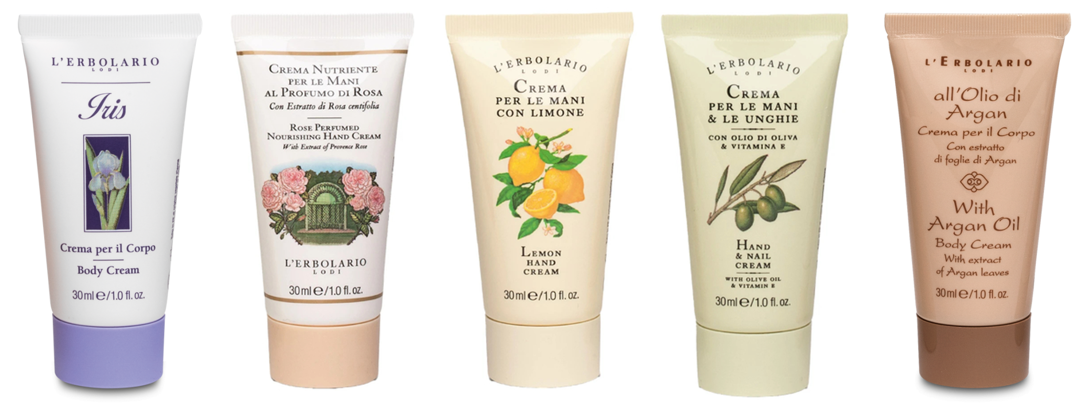 快い使用感と、花や果実の個性が息づく香りが魅力。便利なミニサイズ