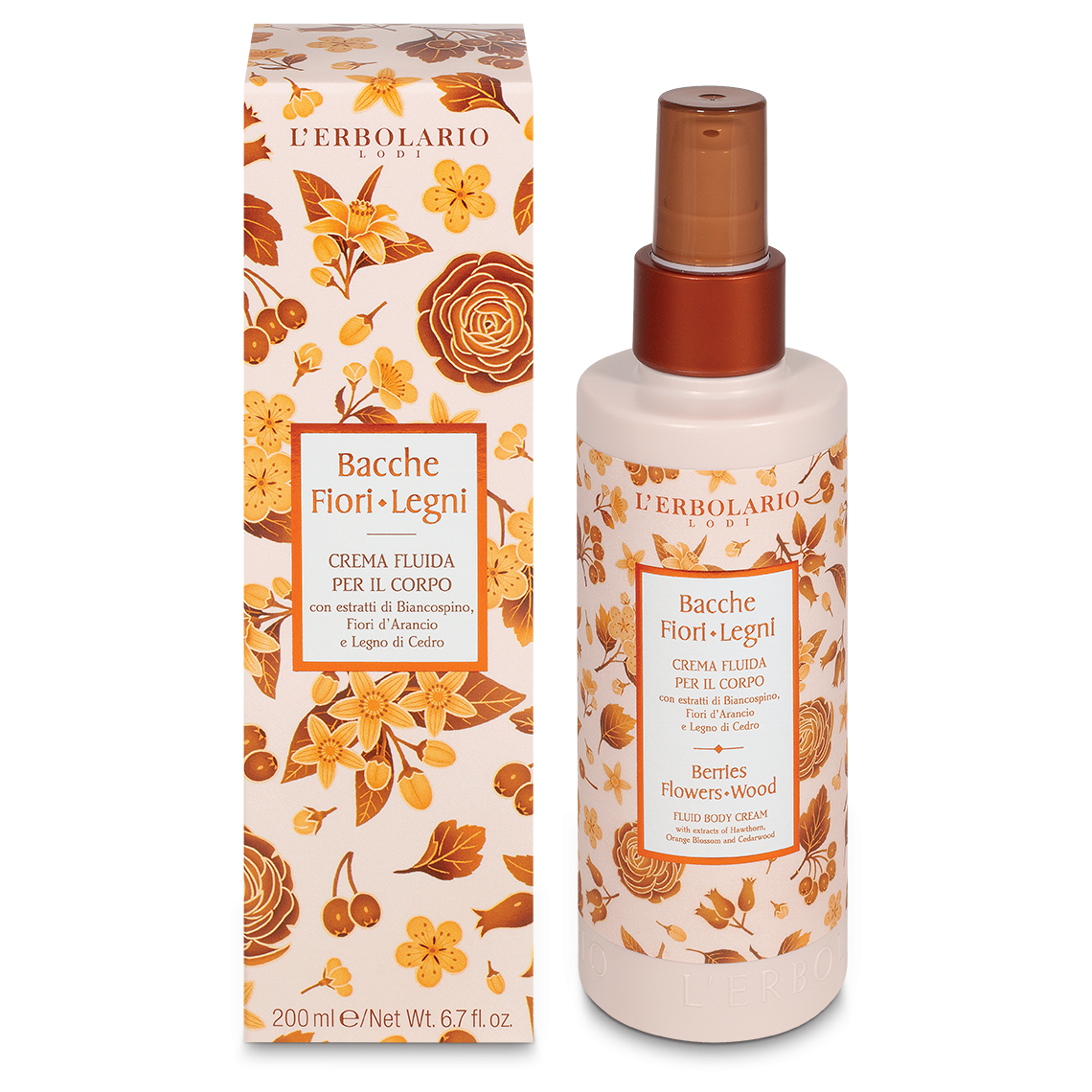 バッケ フィオーリ レンニ フリュイド ボディクリーム 200ml 税込5,830円