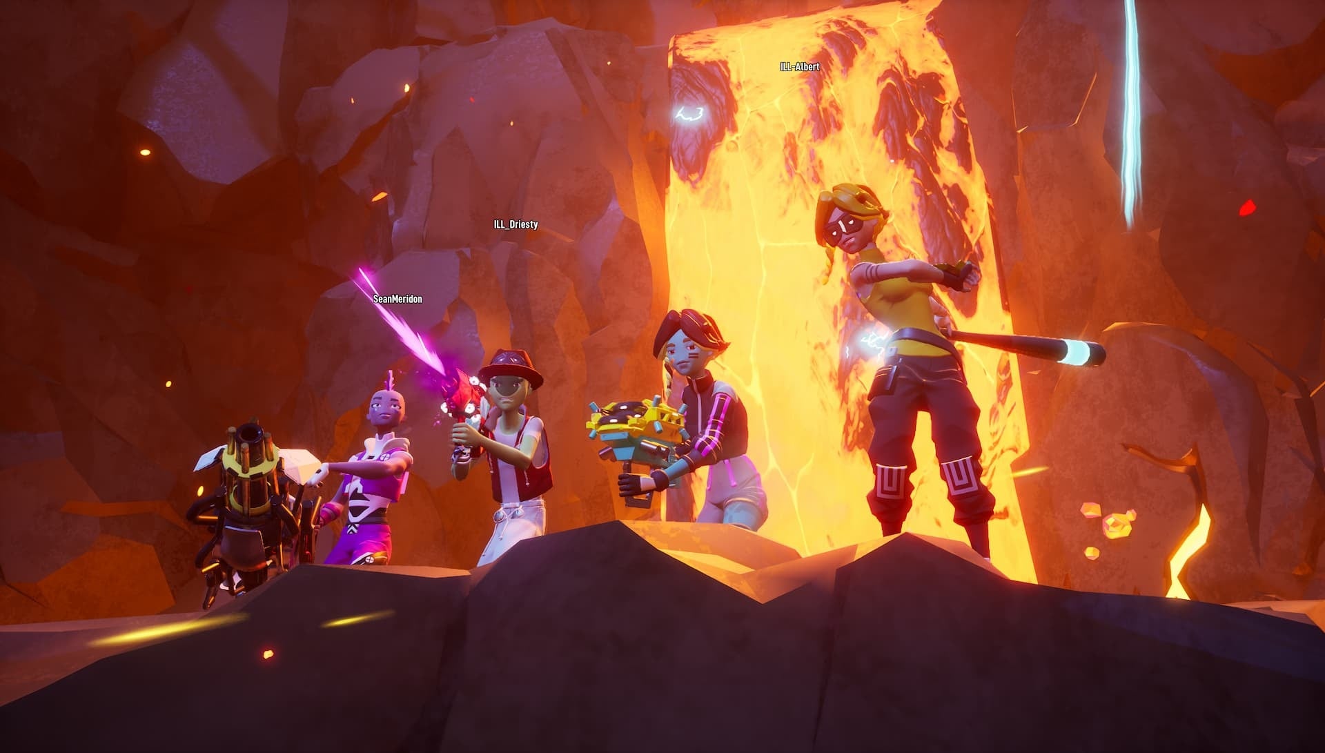 Action shot with crowns 24