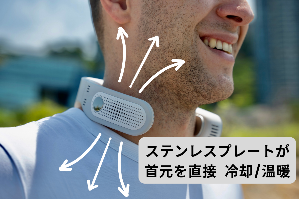 新商品】温暖&冷却プレートのネッククーラー&ヒーター｜QOOLAが