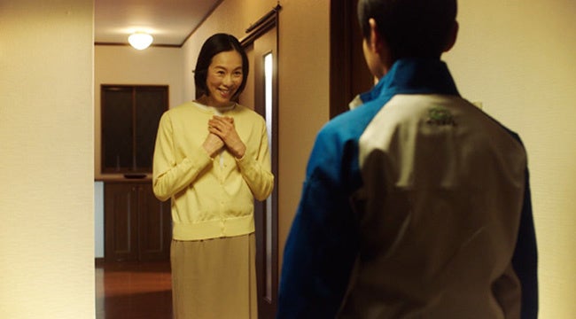 ③ほっと胸を撫で下ろす奥さま