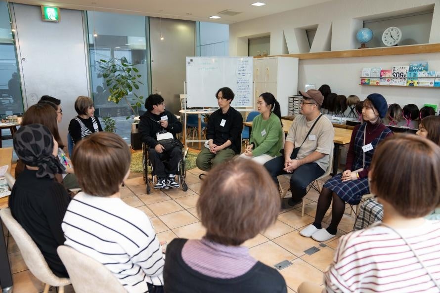 1人1人の想いを聴き、シェアする楽しいひととき