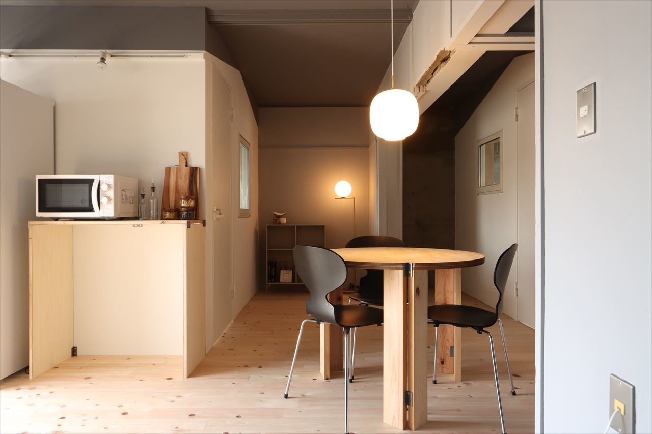 県産材を使用したヒノキ床材