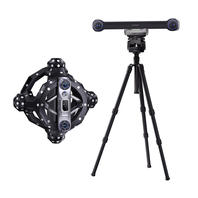 マーカーレーススキャンを100万円以下で実現！REVOPOINT製光学