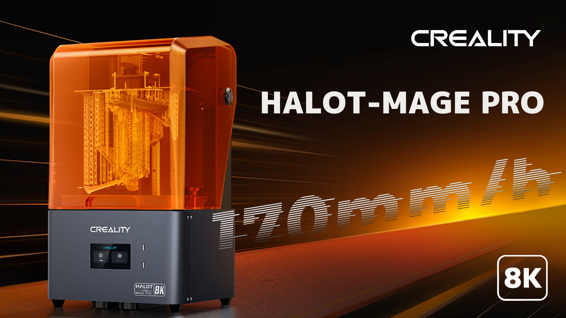 光造形で最高造形速度170mm/hを実現。【HALOT-MAGE PRO 8K】(Creality 光造形で最高造形速度170mm/hを実現。【HALOT-MAGE PRO 8K】(Creality