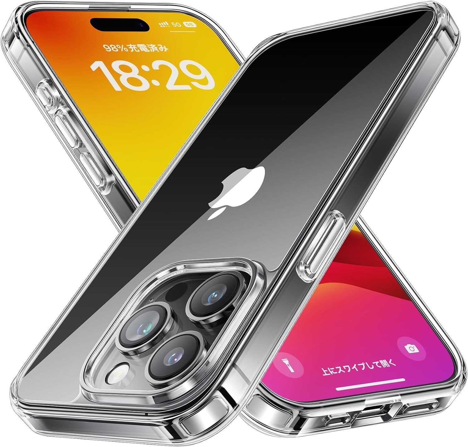 NIMASO 氷星シリーズスマホケース iPhone15Pro用