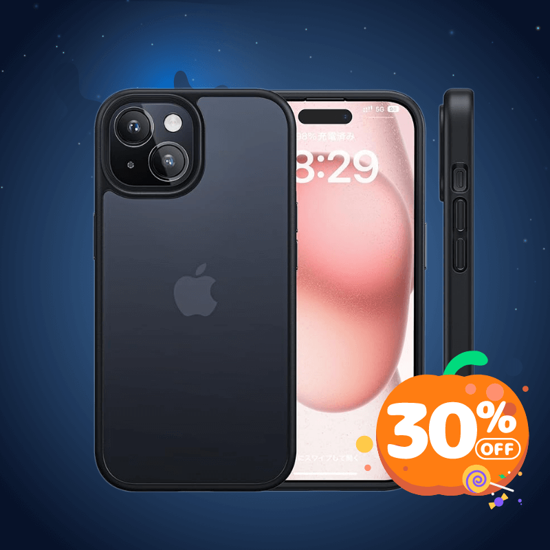 iPhone 15 用黒羽シリーズケース