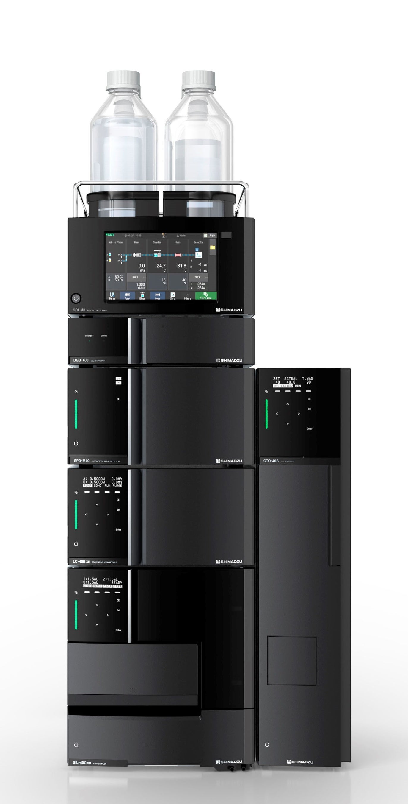 島津製作所の主力分析機器に、巴川製紙所のセルロース繊維配合樹脂が初