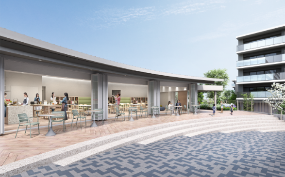 さくらテラス完成予想CG