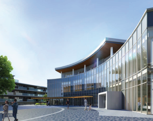 セントラルコア完成予想CG