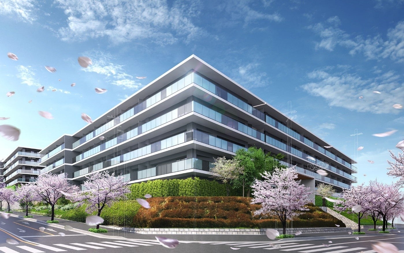 ステーションサイド（Dブロック）完成予想CG