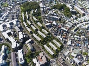 旧桜台団地（2021年9月撮影）