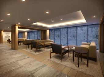 パークサイド（B-1ブロック）ラウンジ完成予想CG