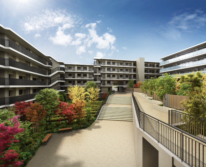 セントラルガーデン完成予想CG