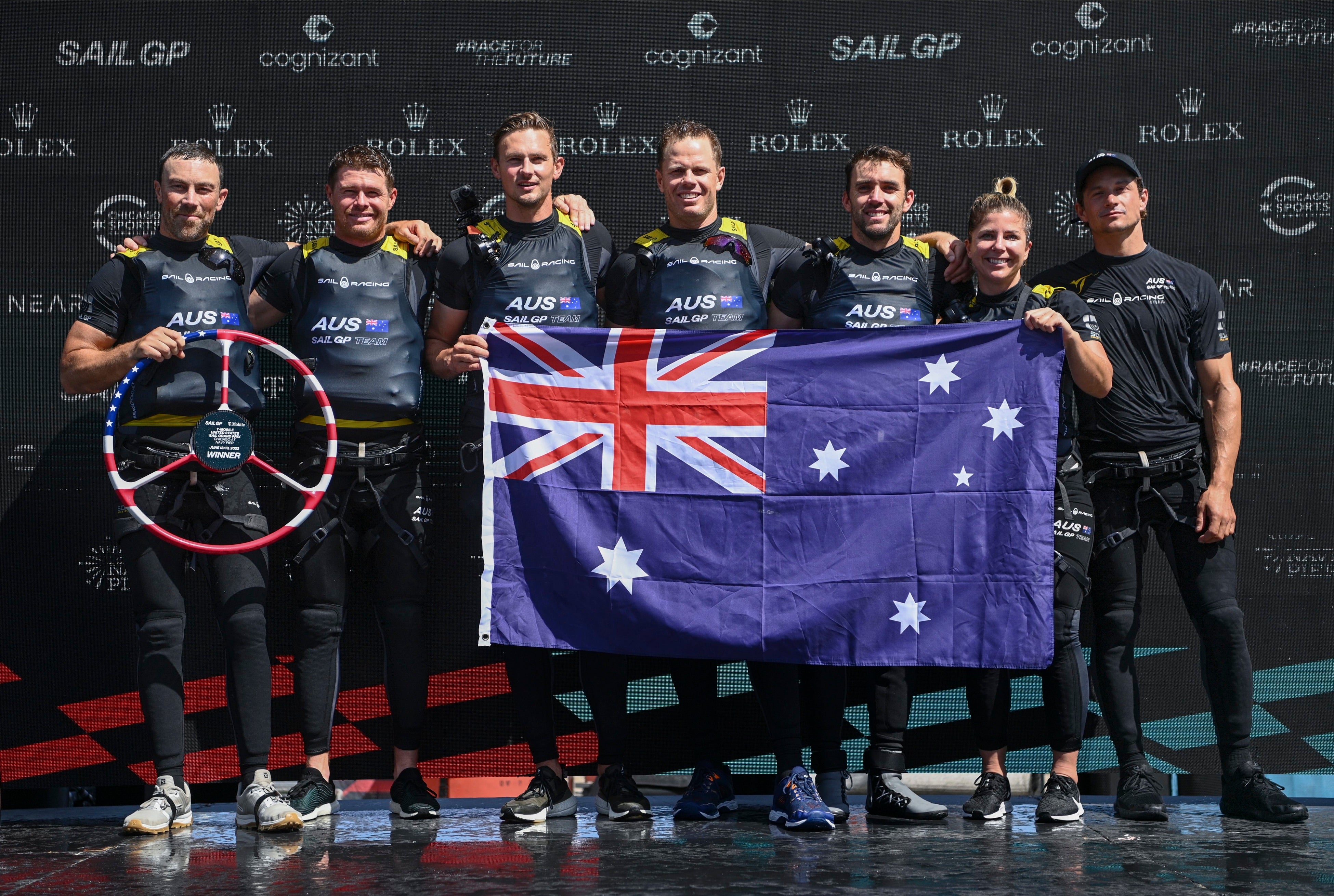 ５連勝を果たしたオーストラリア