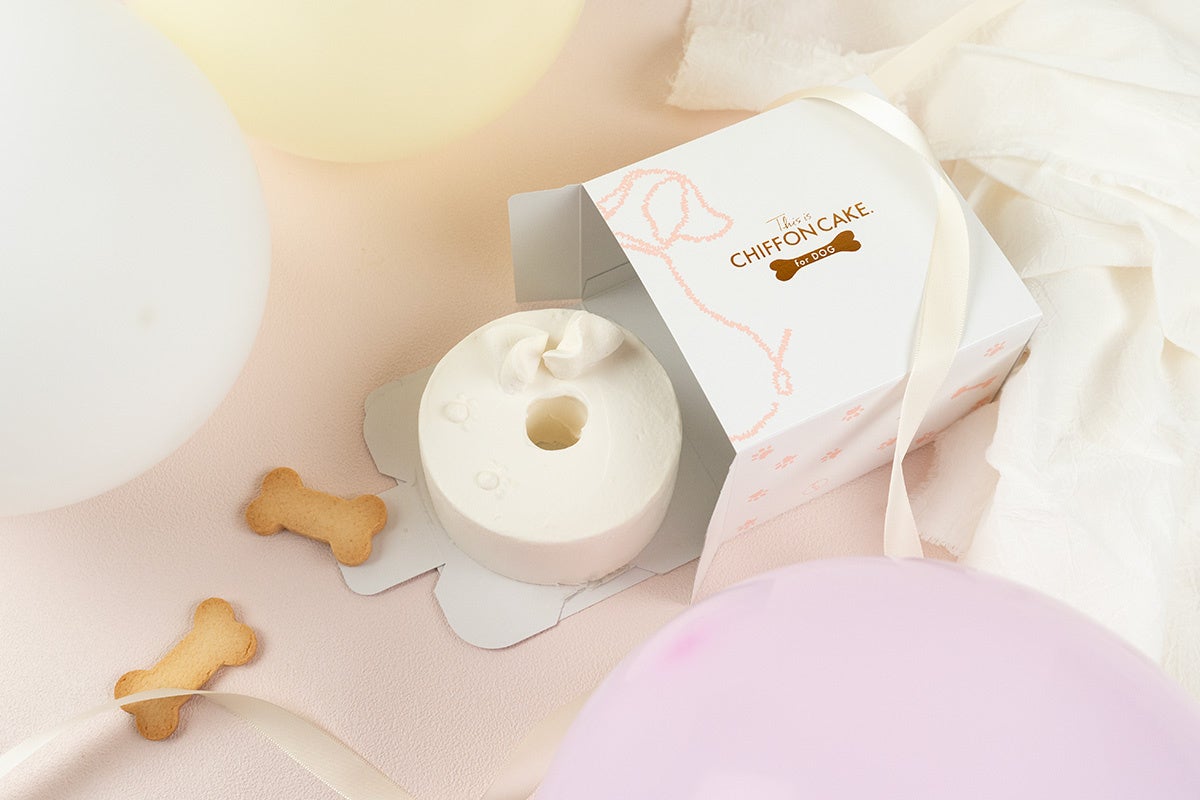 犬用シフォンケーキブランド「This is CHIFFON CAKE. for DOG