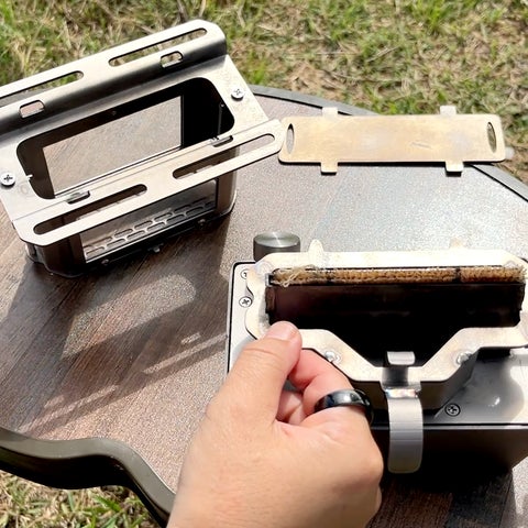 379万円突破!徒歩&バイク旅に最適な純チタン製“0.9kgストーブ 379万円突破!徒歩&バイク旅に最適な純チタン製“0.9kgストーブ