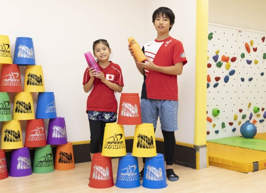 左：澤田彩杏、右：澤田龍人