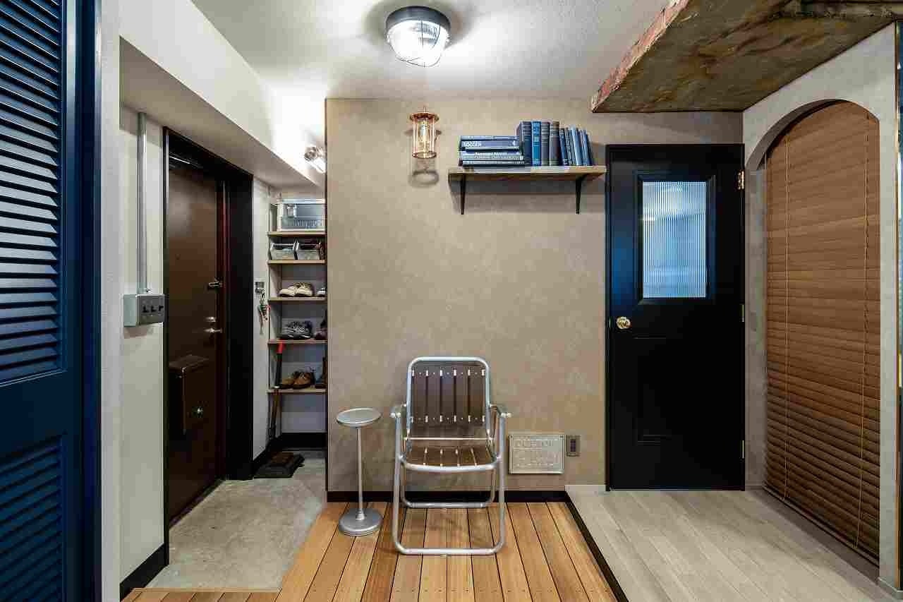 ▲玄関と洗面室入り口