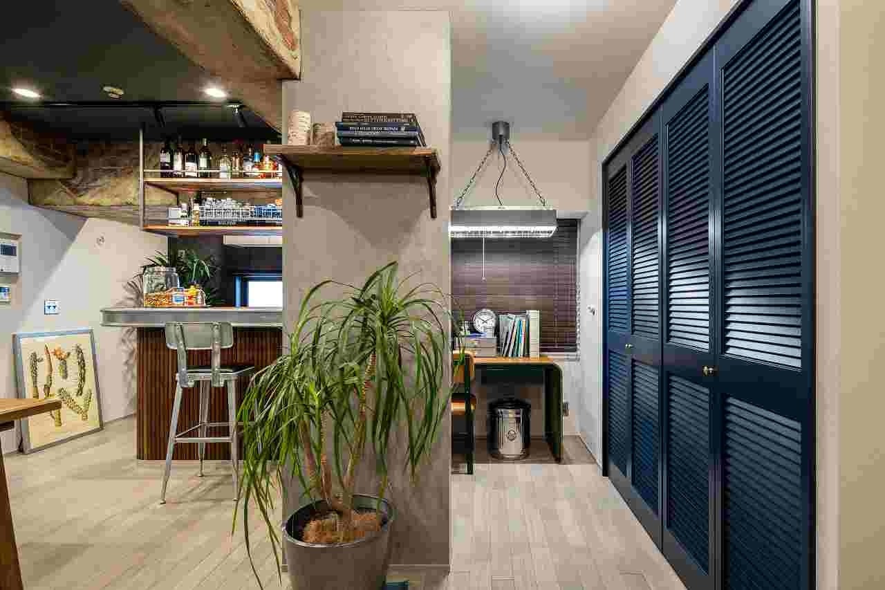 ▲キッチンと書斎