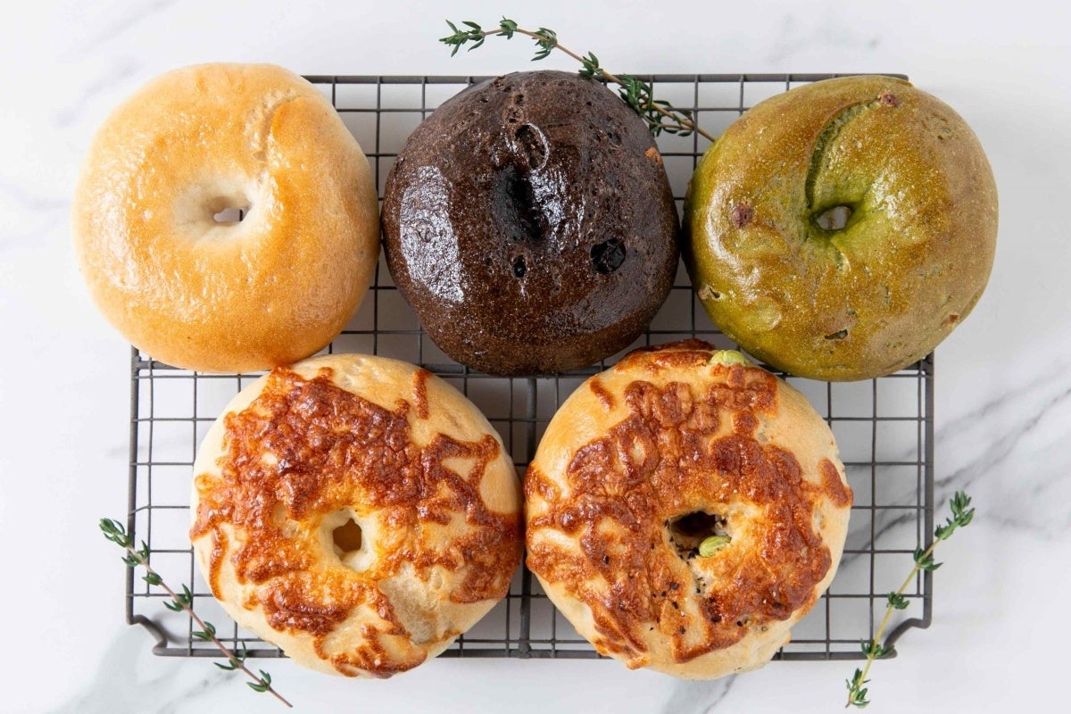 食物繊維たっぷり米粉ベーグル5種セット