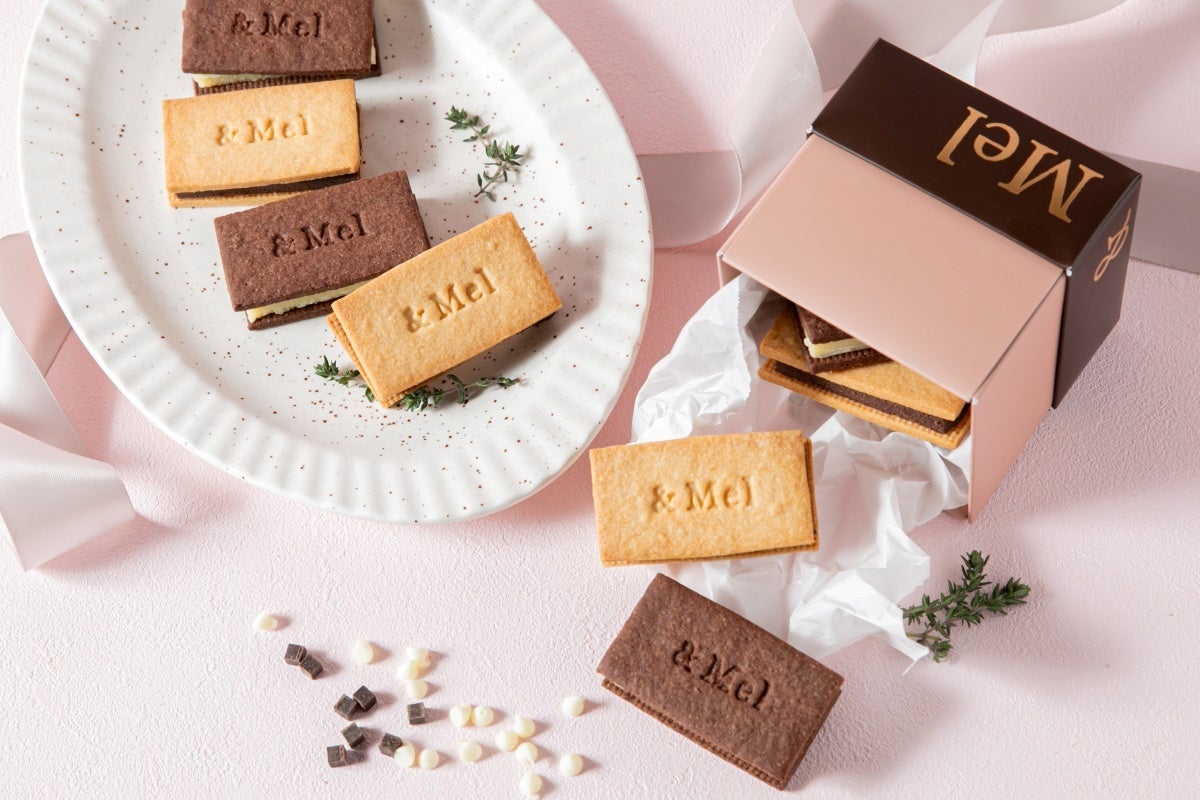 食物繊維たっぷり 生チョコクッキーサンド