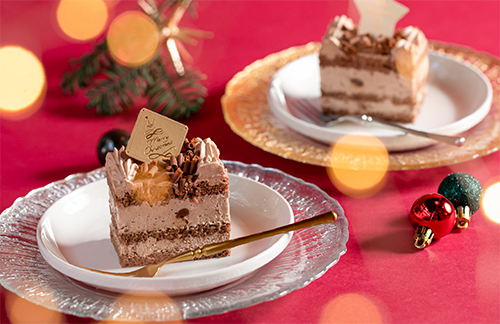 チョコレートクリスマスケーキ