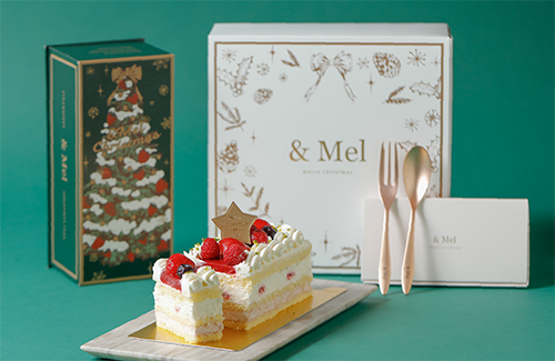 Christmas cutlery Box -strawberry-