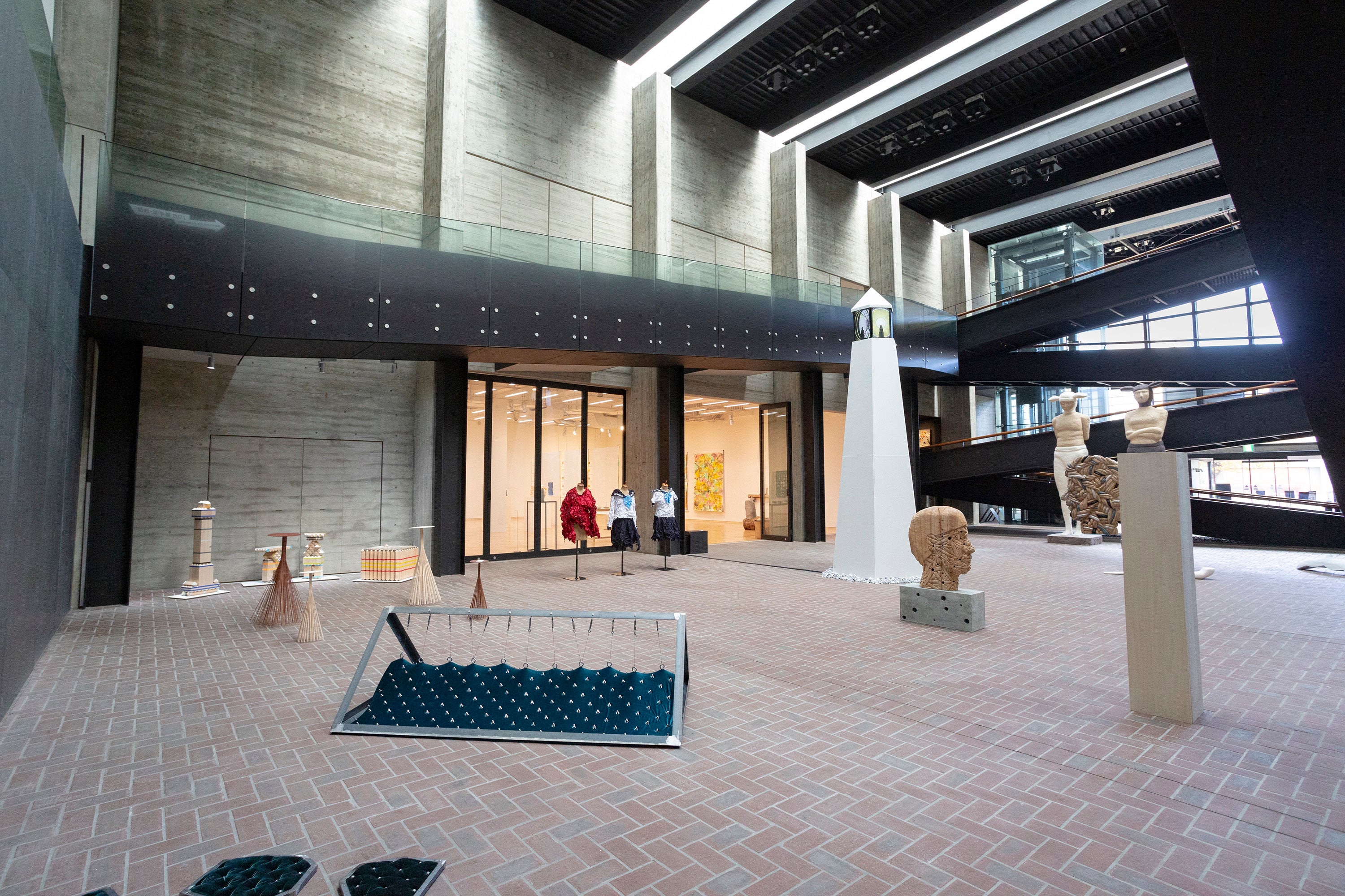 「助教・助手展2021　武蔵野美術大学 助教・助手研究発表」展示風景　2021年　撮影：いしかわみちこ