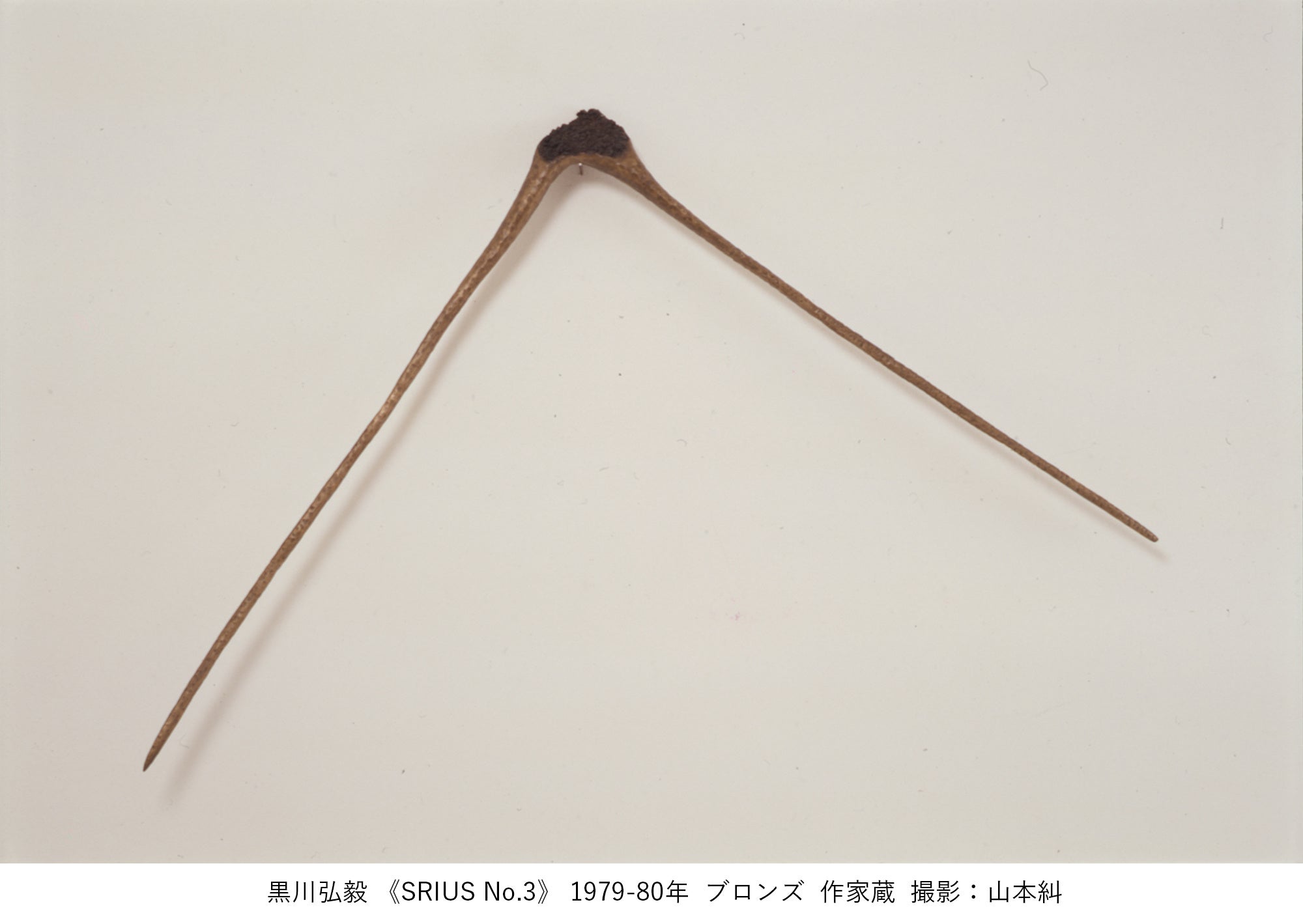 画像：黒川弘毅　《SRIUS No.3》　1979-80年　作家蔵　撮影：山本糾