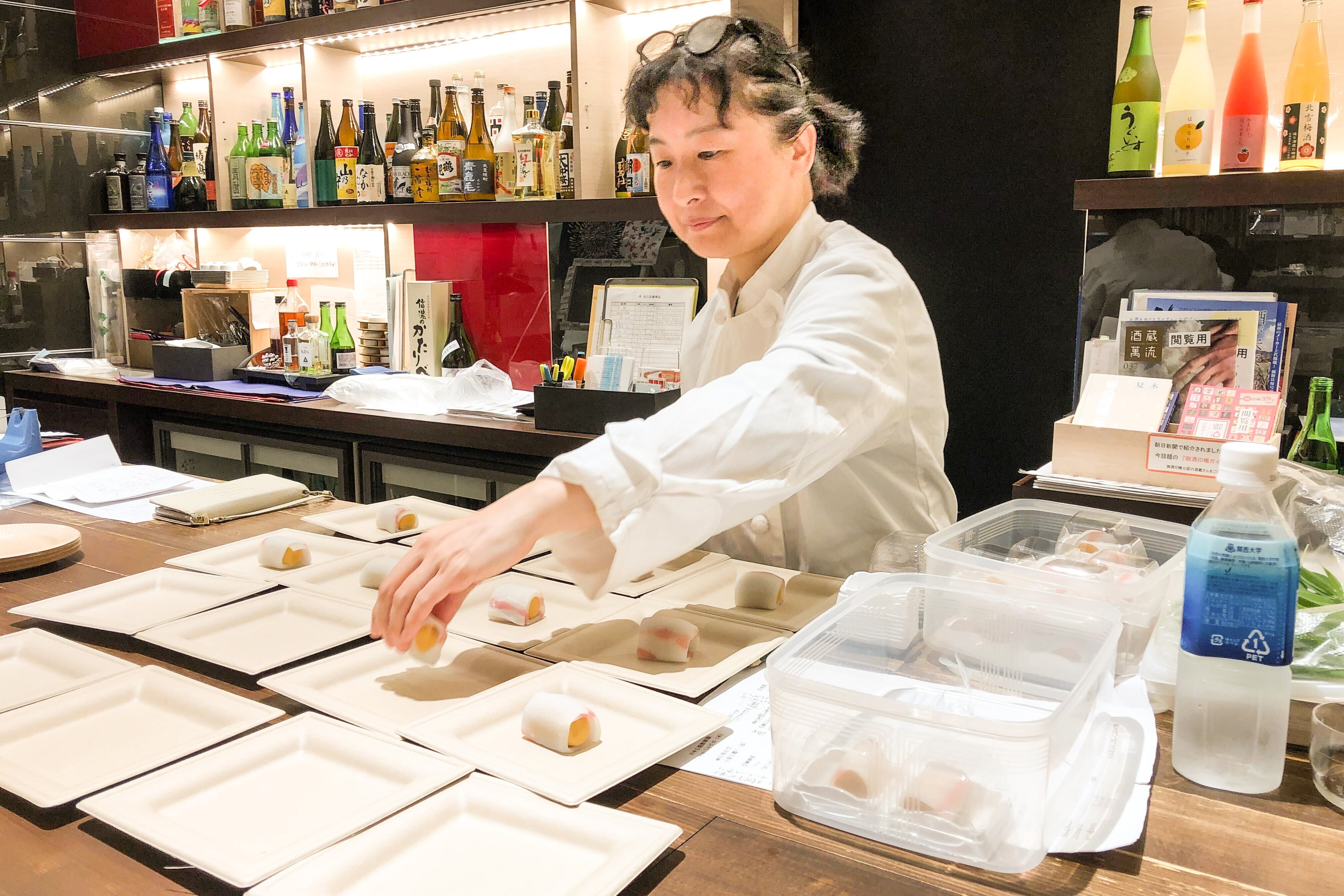 和菓子　薫風のつくださちこさん