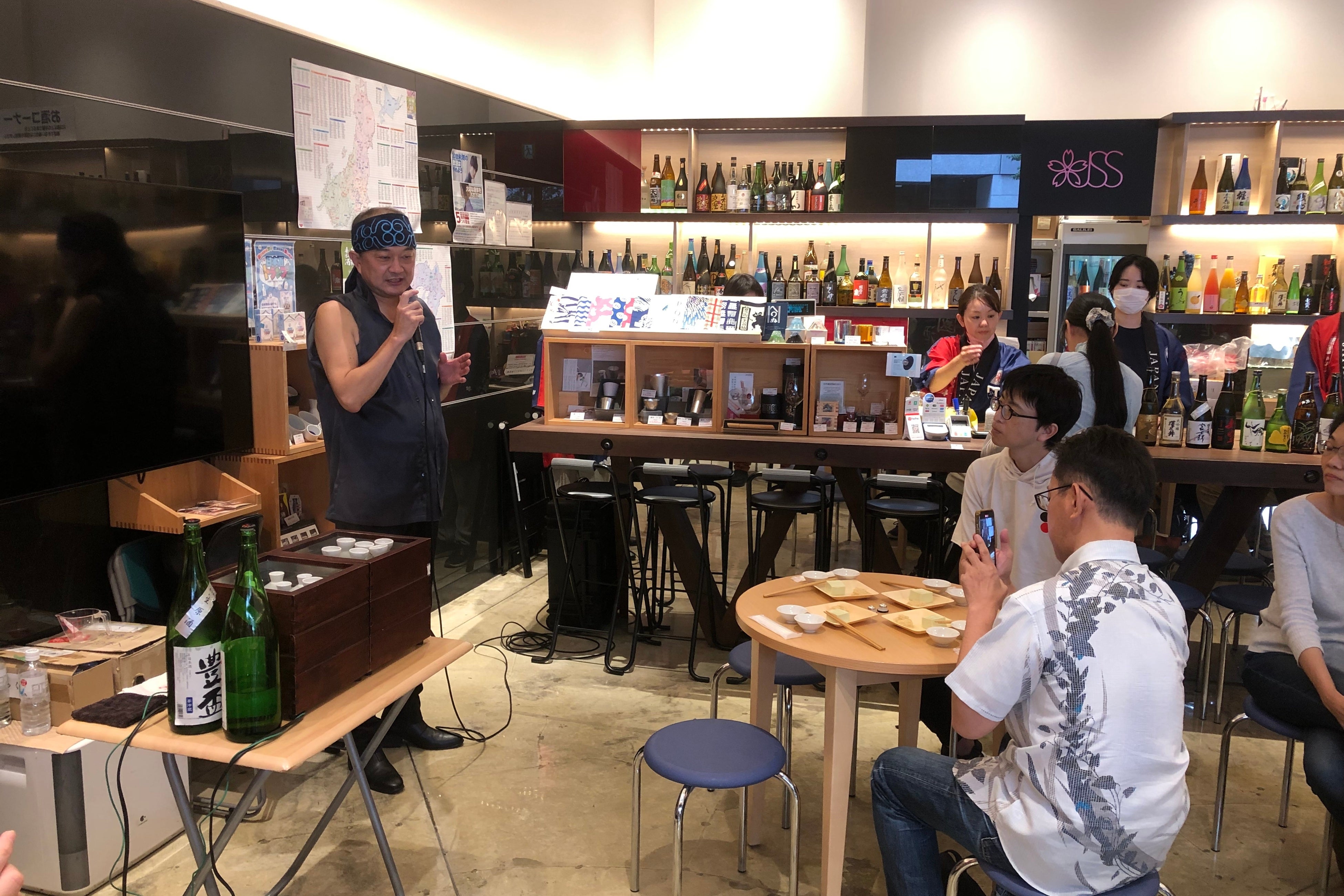 燗酒ワークショップ・西荻窪「善知鳥」店主の今 悟さん