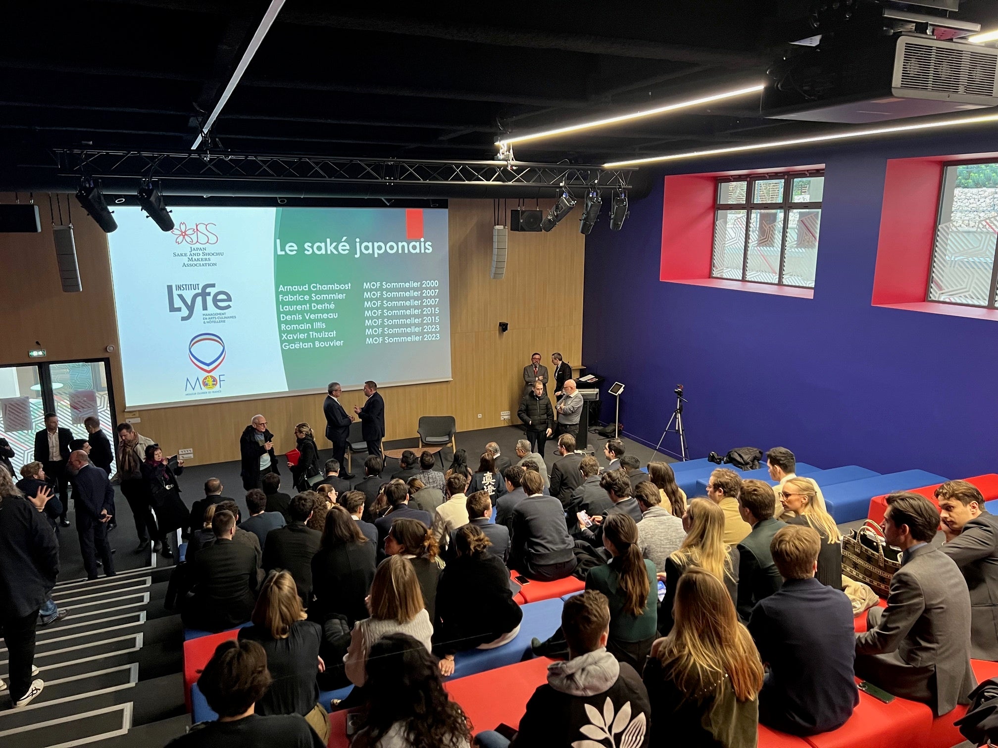 日本酒セミナーの様子