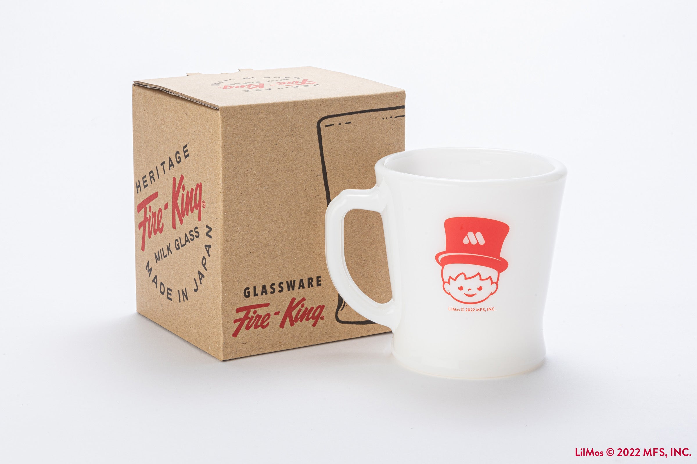 Life with MOS オリジナル Dハンドルマグ〈モスバーガー 50th アニバーサリー〉【モス オンラインショップ限定】