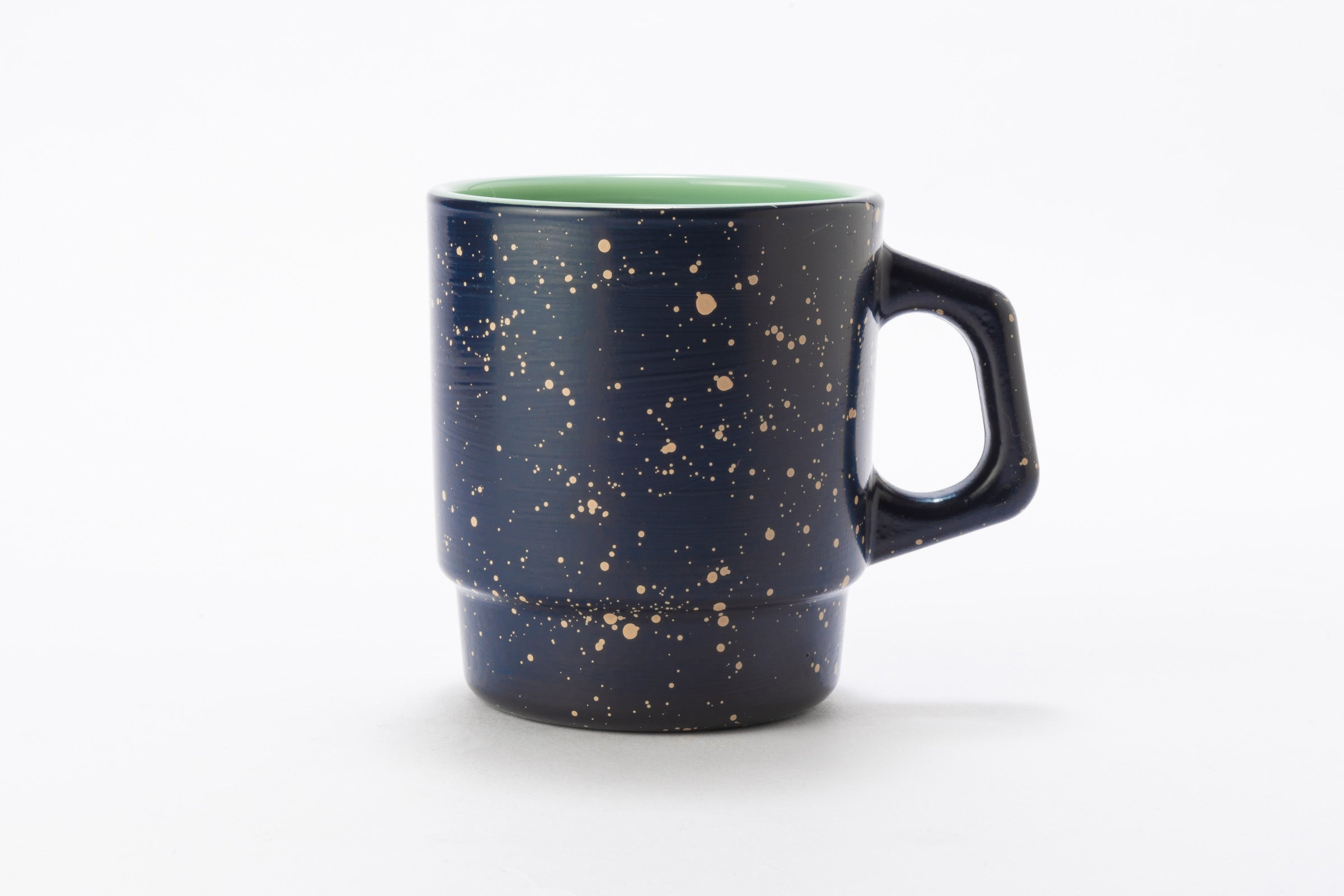 美品 ファイヤーキング fireking カスタードカップ ジェダイ レア Fire-King Dハンドルマグ ジェダイ [本朱漆/秀衡塗] ファイヤーキン