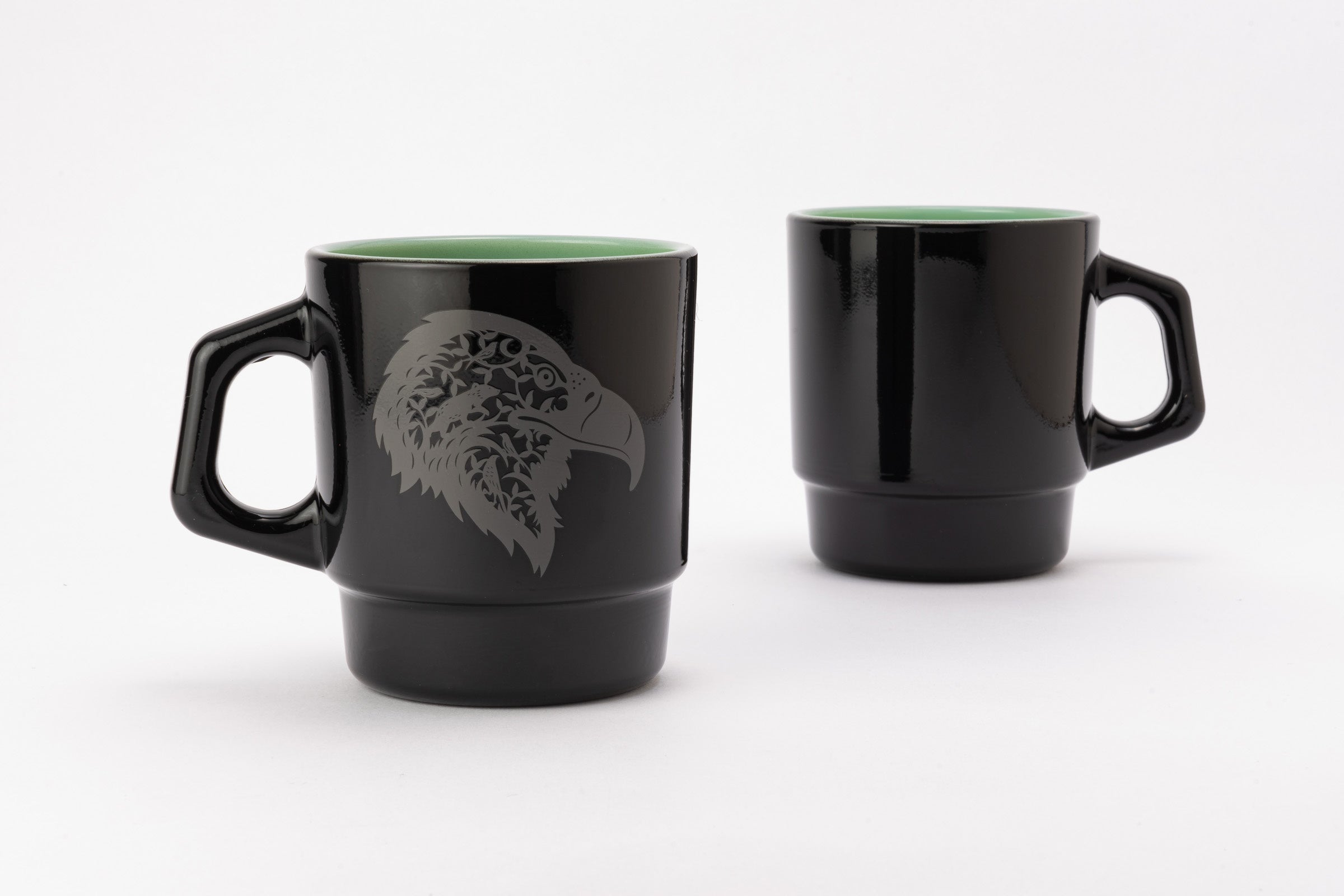 Fire-King スタッキングマグ ジェダイ ブラックスプレー [Eagle]