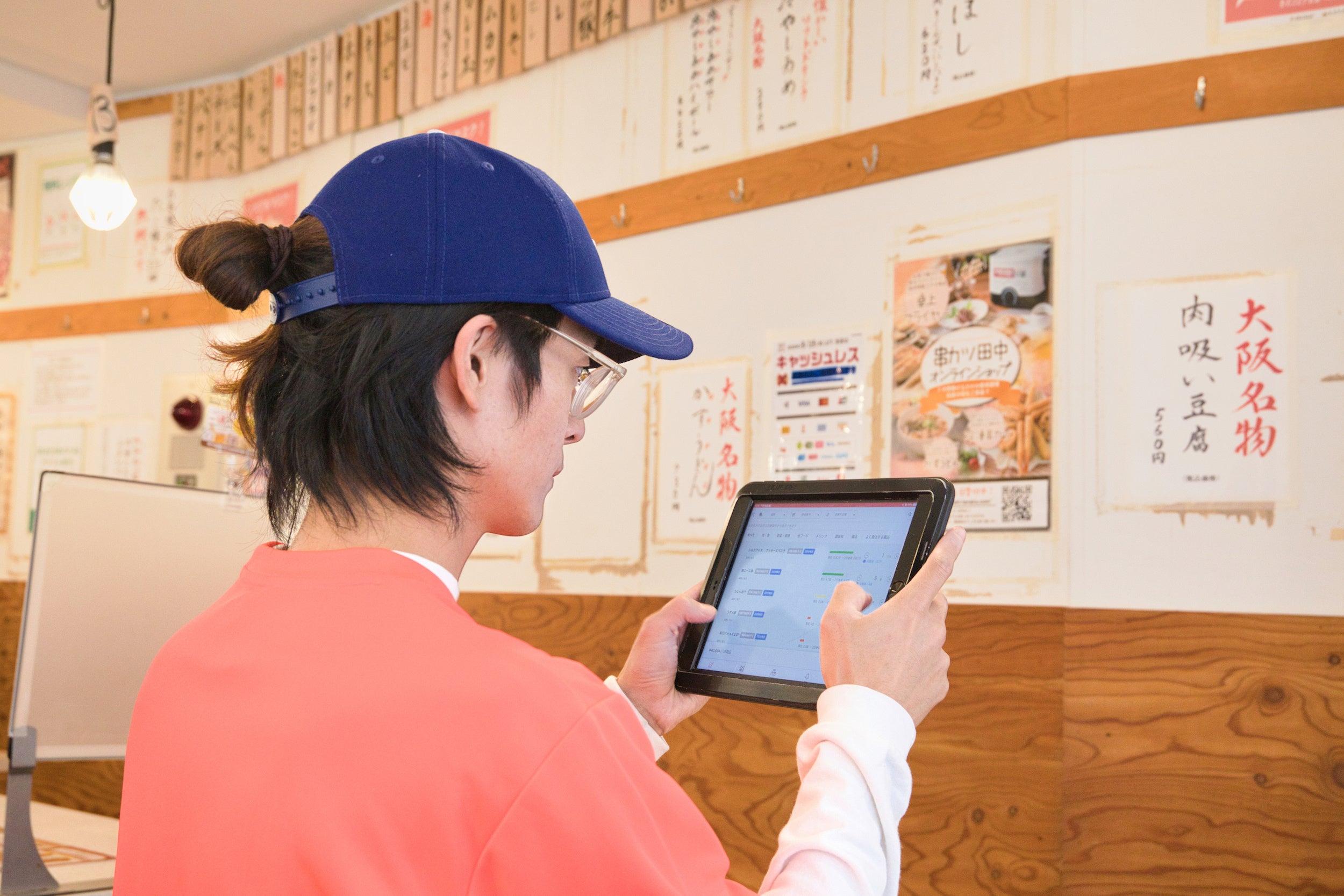 店舗でのHANZO利用イメージ