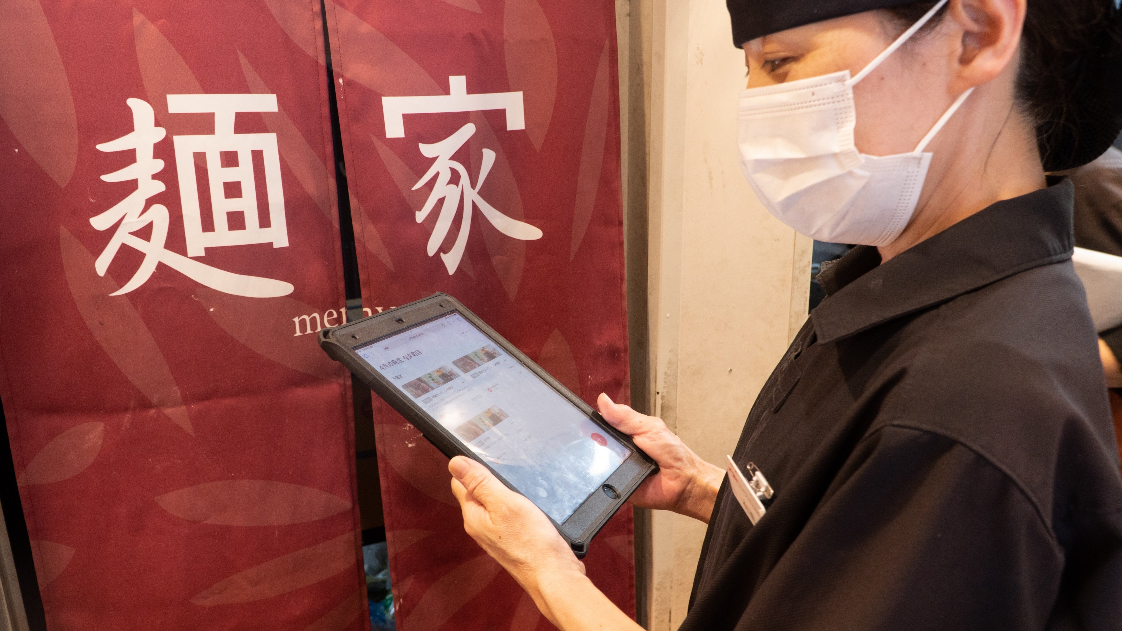 店舗でのHANZO 自動発注利用イメージ