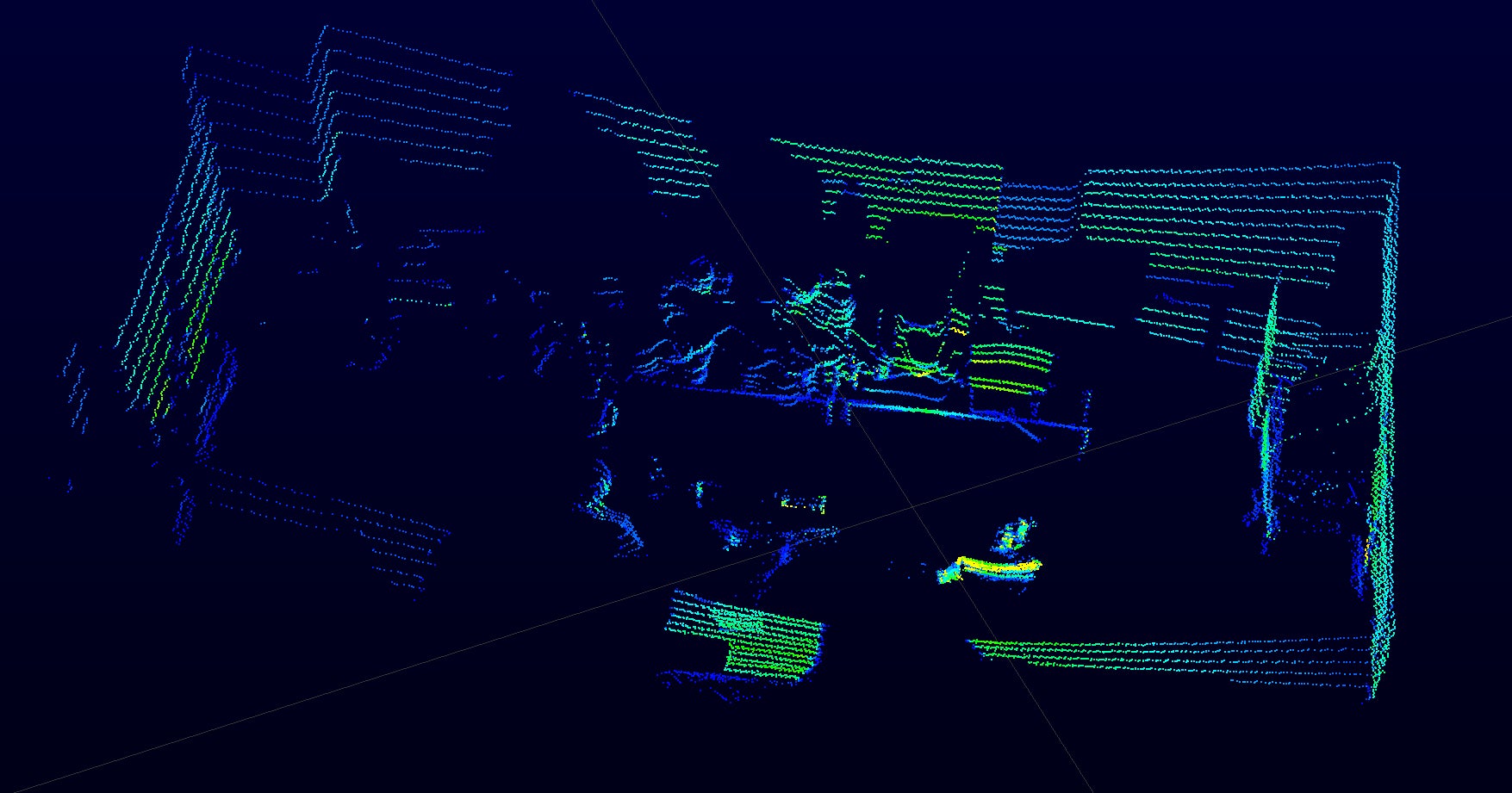 3Dライダーで捉えた空間Mapping