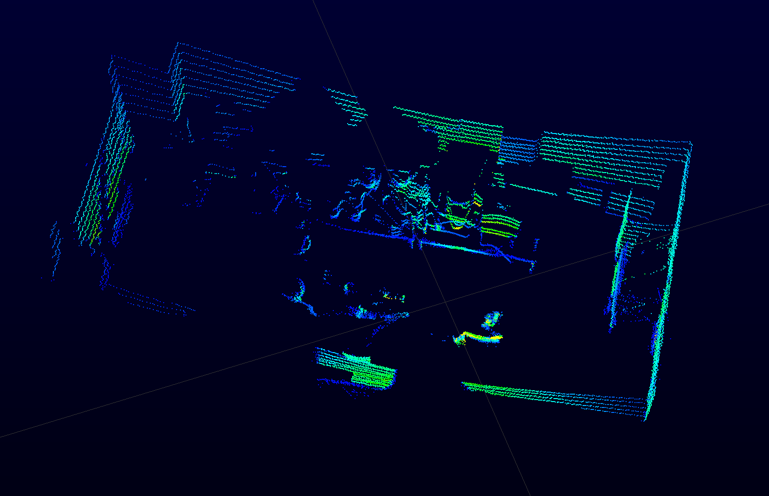 3Dライダーで捉えた空間Mapping