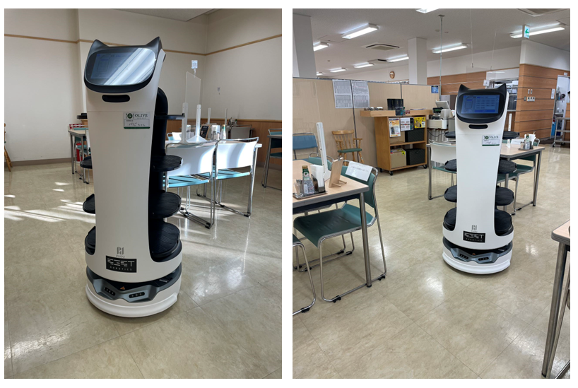 レストラン オリーブにて稼働中のロボット 2