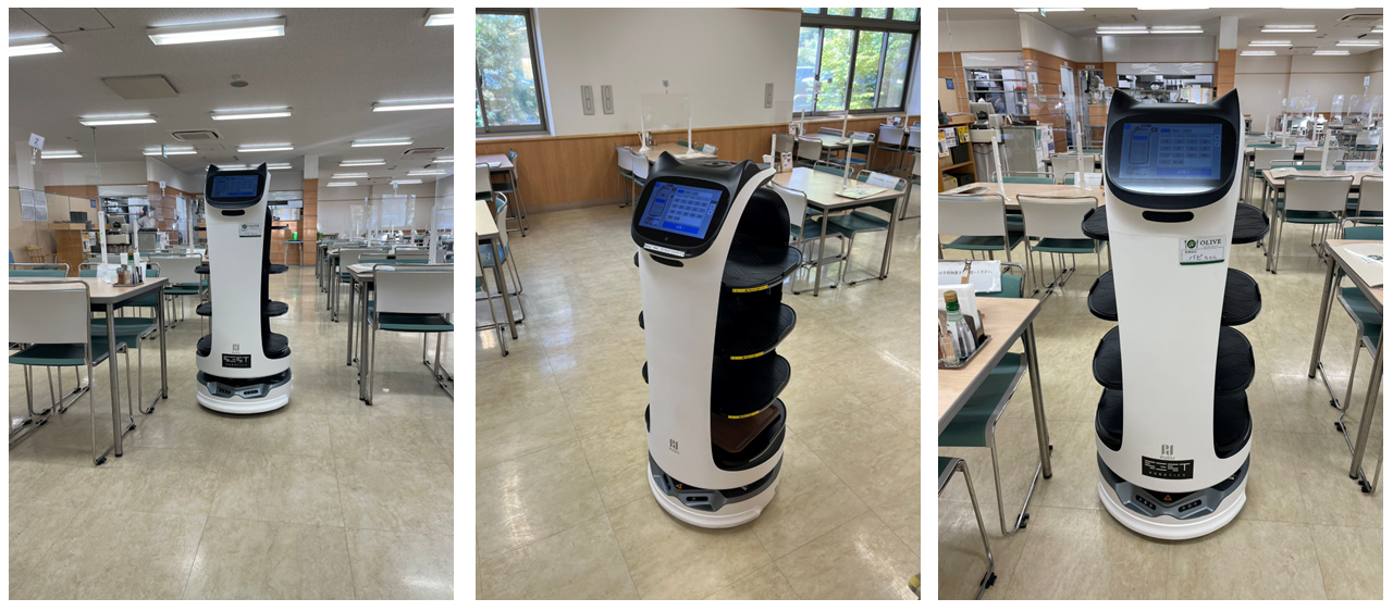 レストラン オリーブにて稼働中のロボット 1