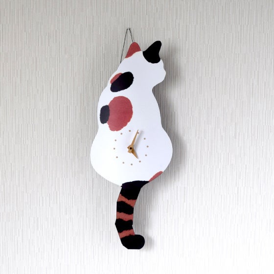 ＜たち吉＞受注販売 藤井啓太郎 猫の時計 22,000円～ ■本館5階　和食器 たち吉