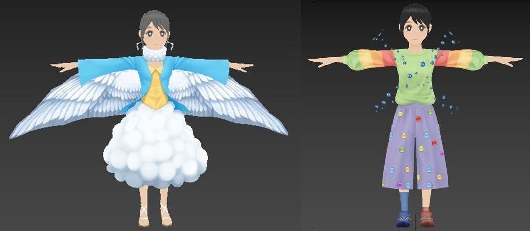 着せ替えアイテムの一例