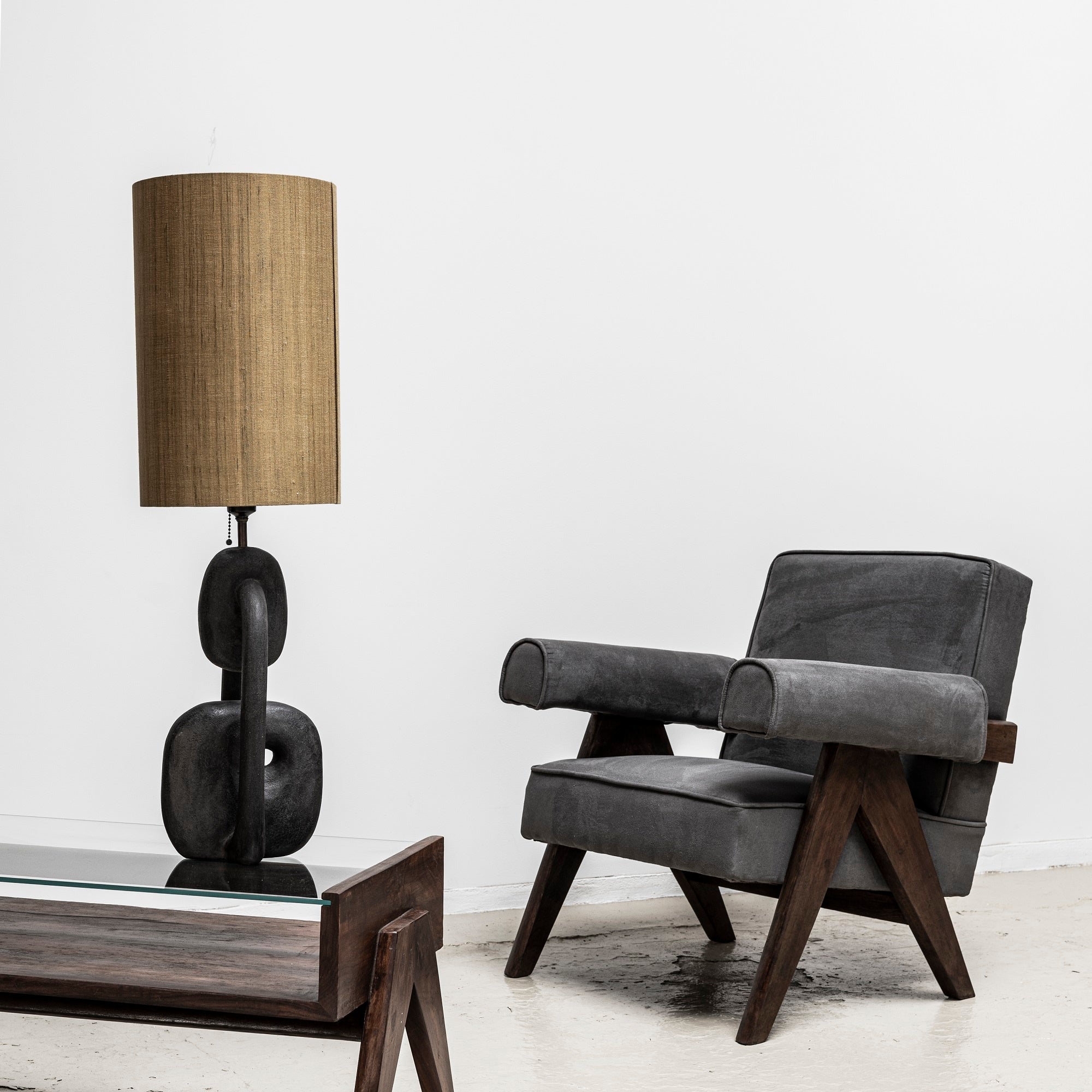 ピエールジャンヌレ オリジナル X leg arm Chair Vintage
