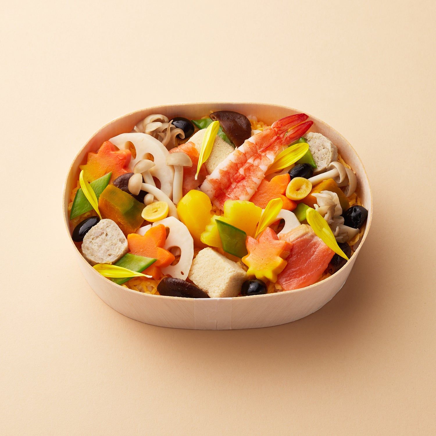 〈京料理 美濃吉〉 具たくさん 秋ちらし  1,620円