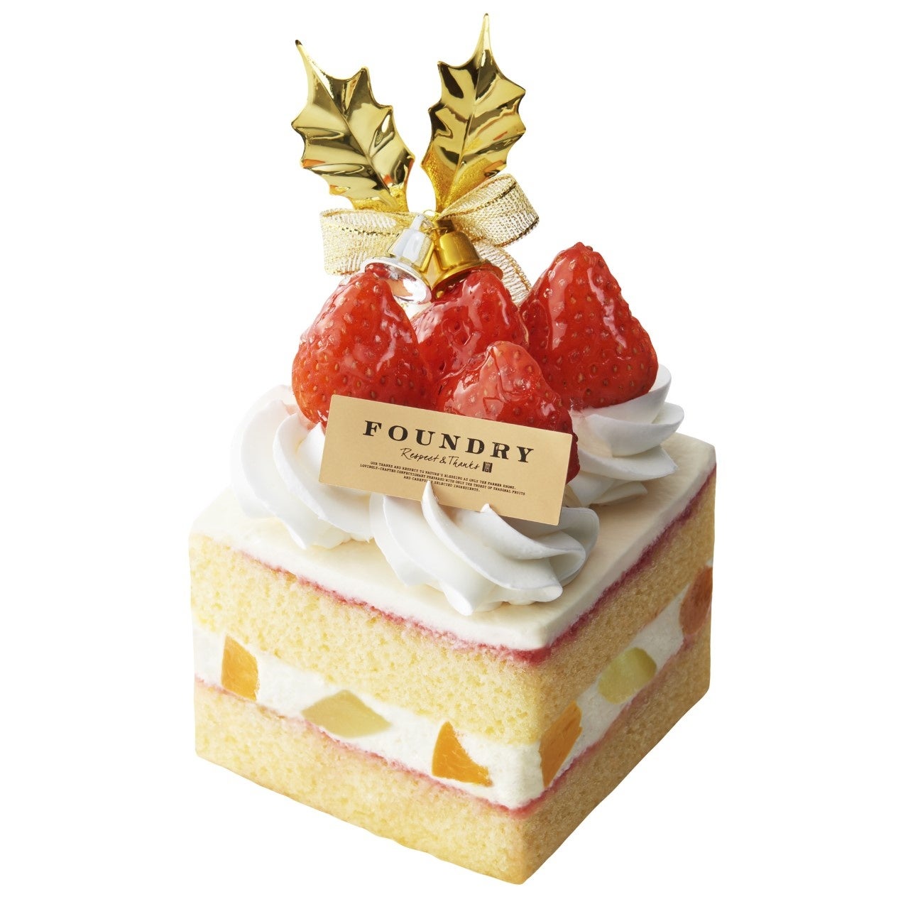 ファウンドリー「クリスマスショートケーキ」1,134円、本館地下2階