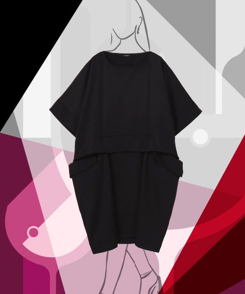 ＜LIMI feuリミ フゥ＞タックワンピース 52,800円 銀座三越 本館3階 ル プレイス リミ フゥ