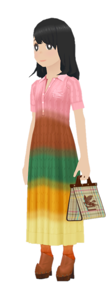 クリア後にプレゼントの 「エトロ」アバター着せ替えアイテム